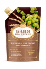 ФК Баня по-царски Шампунь д/волос Хмель и солод увлажняющий дойпак /100  №1062800500