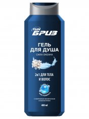 ТимБриз Гель д/душа д/тела и волос 2-в-1 Сила Океана /400 №1072651300