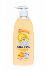 Мое Cолнышко Крем-гель детский Абрикосовый остров д/купания и душа /400 №865683400