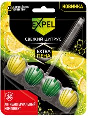 EXПЕЛ Средство чистящее д/унитаза подвесное Свежий цитрус /50 №1183225600