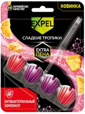EXПЕЛ Средство чистящее д/унитаза подвесное Сладкие тропики /50 №1183226600