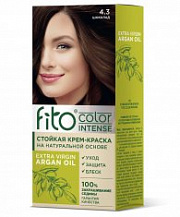 Стойкая крем-краска для волос серии Fito color intense тон 4.3 Шоколад /115 №1084592700