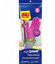 BIG City Перчатки латексные ArtSmart S №1003137900