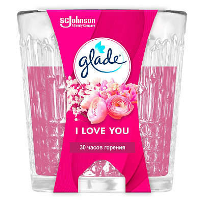 ГЛЭЙД Свеча ароматическая I Love You №1166887800