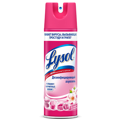 Lysol Дезинфицирующий аэрозоль Весенняя свежесть /400 №853890800