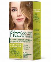 Стойкая крем-краска для волос серии Fito color intense тон 8.1 Песочный светлый русый /115 №1084605700