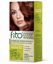 Стойкая крем-краска для волос серии Fito color intense тон 5.3 Золотистый кофе /115 №1084596700