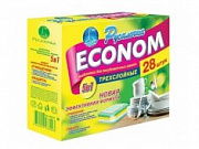 РУСАЛОЧКА Таблетки для посудомоечных машин 5в1 ECONOM /28 №615471400