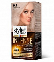 ФК STYLIST COLOR PRO INTENSE Крем-краска для волос серии тон 9.1 Арктический блонд /118 №1084630700