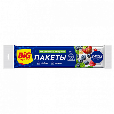 BIG City Пакетики для хранения /100 №986224400