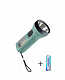 КОСМОС Фонарь ручной KOC123B, 0,5ВтLED+4SMD1Вт, 1xAA (R6) в комплекте, ABS-пластик, ремешок ручной №1104405800