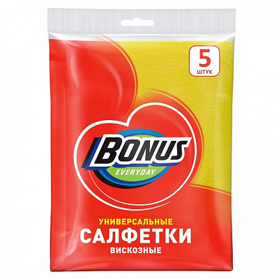 БОНУС Салфетки вискозные /5 №417647600