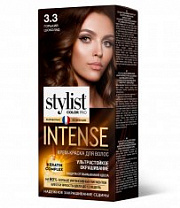 ФК STYLIST COLOR PRO INTENSE Крем-краска для волос серии тон 3.3 Горький шоколад /118 №1084612700