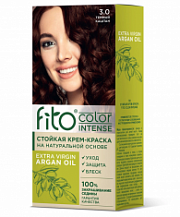 Стойкая крем-краска для волос серии Fito color intense тон 3.0 Темный каштан /115 №1084589700