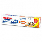 НОВЫЙ ЖЕМЧУГ зубная паста Фтор /125 №550676900