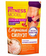 ФК FITNESS MODEL Соль д/ванны морская Стройный силуэт /500г+30 №968301200